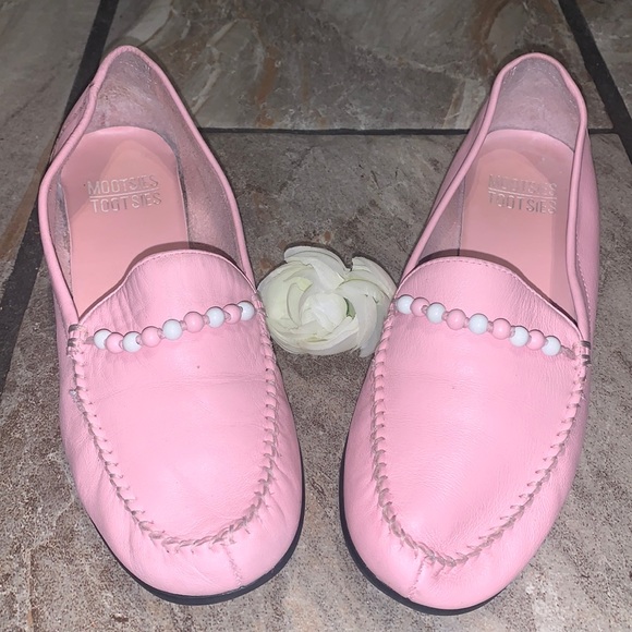 Pink Mootsies Tootsies Leather Loafers